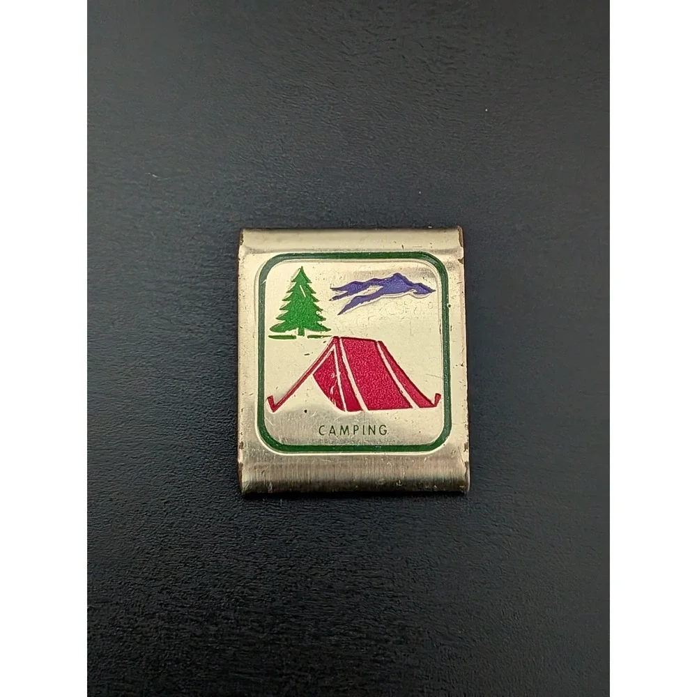 Vintage Boy Scout Belt Loop Camping Award Metal Medal
